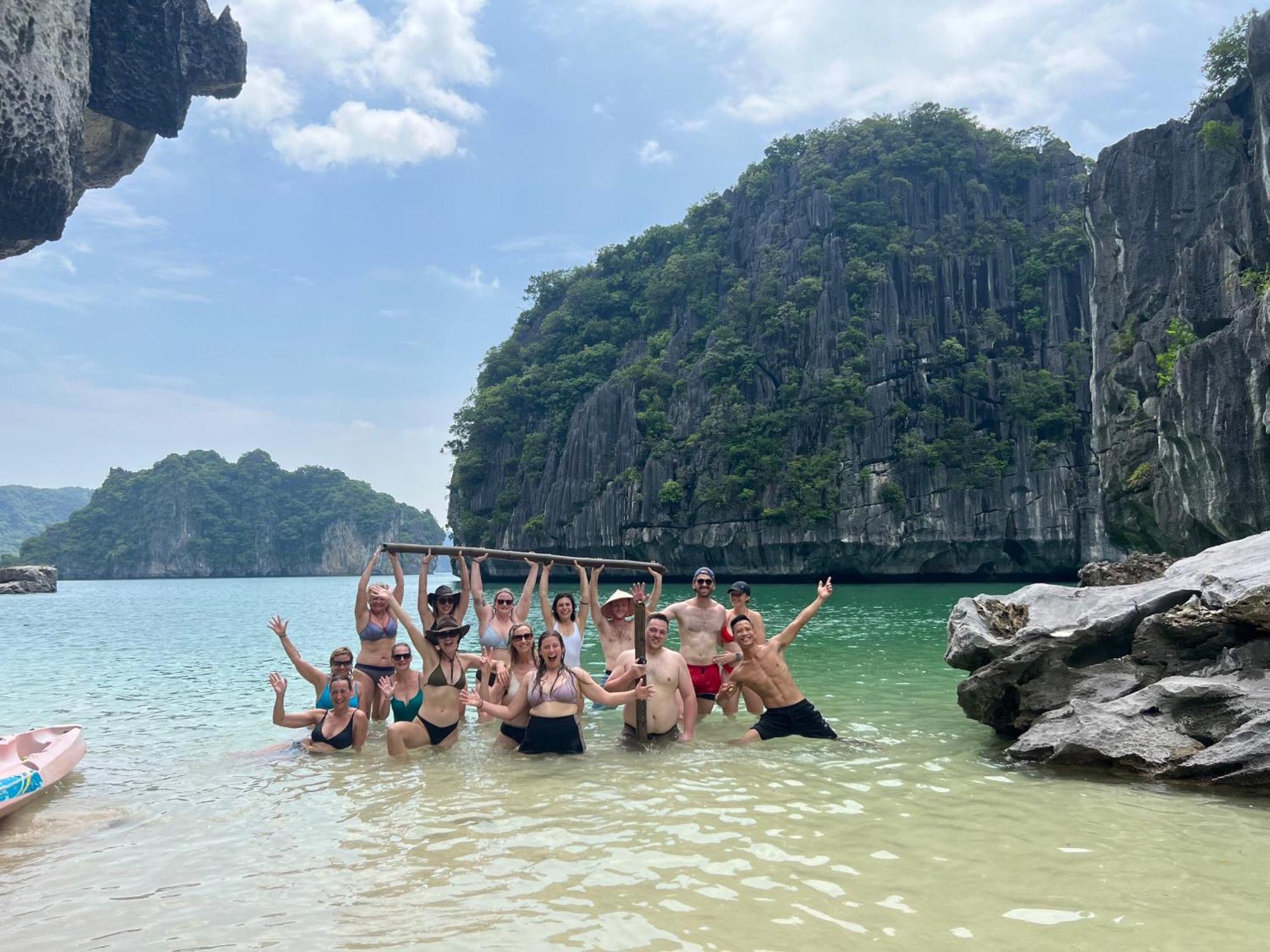 Cat Ba Wonder Hotel Dong Khe Sau Dış mekan fotoğraf